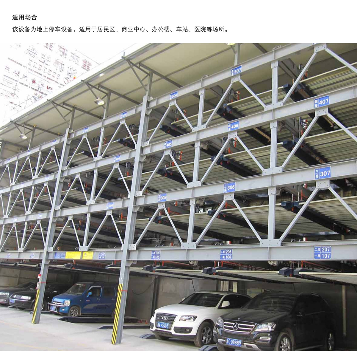 四川成都四至六层PSH4-6升降横移类机械式立体车库设备适用场合.jpg